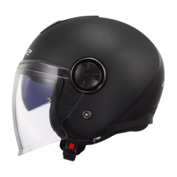 Kask otwarty Jet LS2 Classy Matt Black